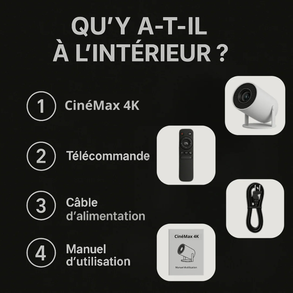 CinéMax - L’expérience cinéma à domicile