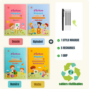 Cahiers Magiques Scrita | Une méthode validée par l'expérience, pour des progrès visibles en 14 jours