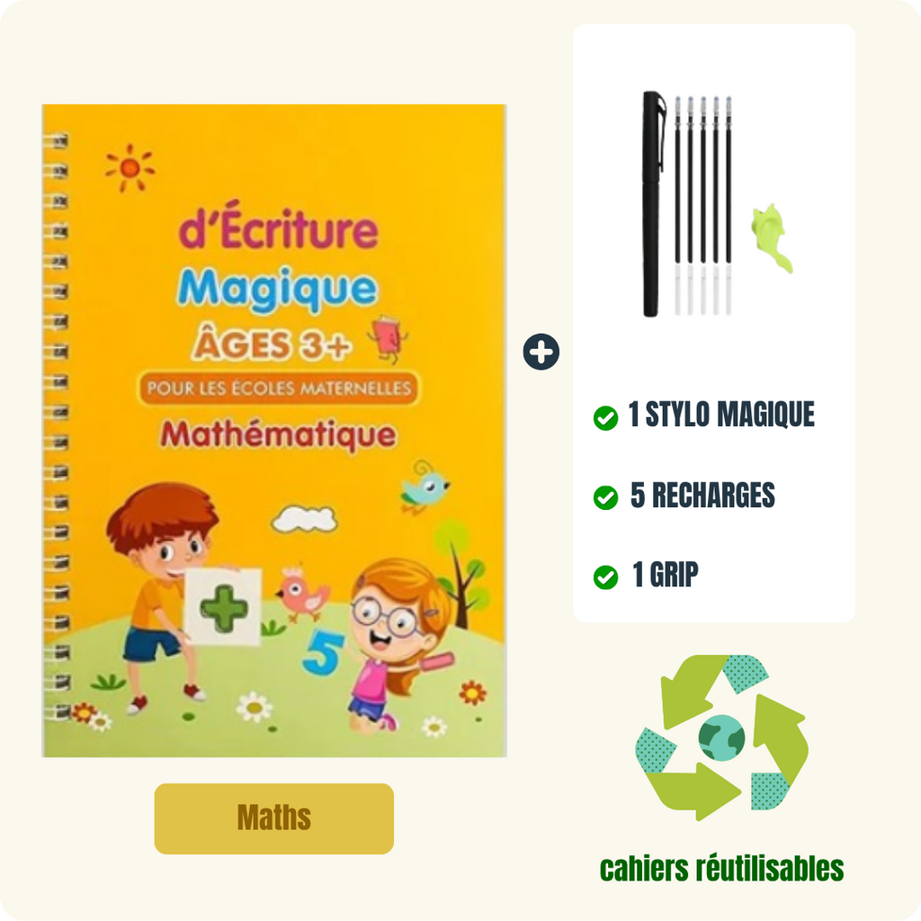 Cahiers Magiques Scrita | Une méthode validée par l'expérience, pour des progrès visibles en 14 jours